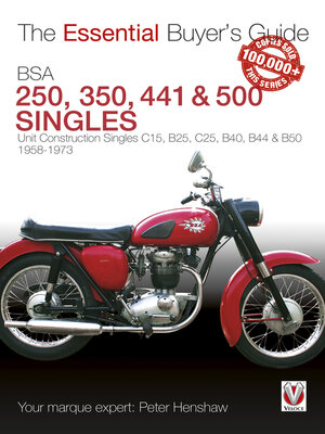 cover image of BSA 250, 350, 441 & 500 Singles
